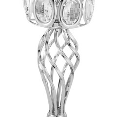10PCS Silver Vases Wedding Centerpieces Flower Stand Table Decor Flower Vase