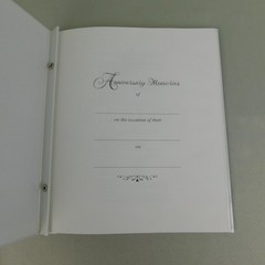 Vintage NOS Hallmark Wedding Collection 40th Anniversary Photo Album #A326