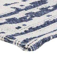 Allusive Boundaries Indoor Area Rug – Midnight – 8 ft x 10 ft by Sunnydaze