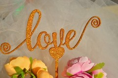 Beauty And Beast Wedding Cake Topper Mr & Mrs With Last Name
