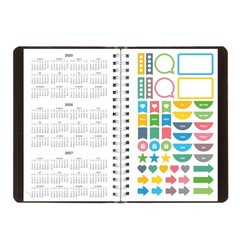 Blueline® Essential Academic Daily/Monthly Planner, August 2025 to July 202