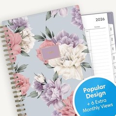 2026 Weekly and Monthly Planner Calendar, January 2026 – 5″ x 8″ Tula- 2026