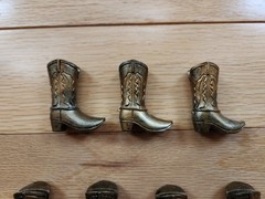 11 Piece Cowboy Boot Place Card Holder for Wedding Party Table Decor – See Pics