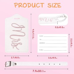 Mr and Mrs Tags, Wedding Gifts for Couples 2026, Personalized Engagement Gifts f