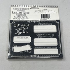 Wedding wishes Black Cards, Set Of 48 Brand New