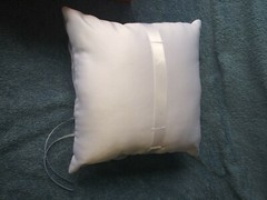 Studio His & Hers Ring Pillow Floral Lace Wedding Ring Bearer Pillow