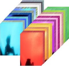 108 Pack Metallic Glitter Cardstock 8 inches x 12 inches,