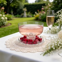 Cake Stand with Dome Lid, Clear Cake Plate, Multifunctional Display Stand
