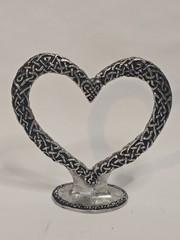 Celtic Knot Wedding Cake Topper Pewter Figurine Fellowship Foundry US Made *NEW*