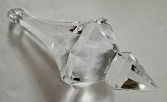 Acrylic Pendant 2 3/4″ Long «Coco» Set of 24 for Wedding Trees & Chandeliers