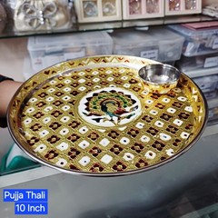 Handmade Welcome Plate,Ribbon Cutting Plate,Ribbon Cutting Ceremony, Shagun Thal