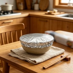 10Pcs Home Dining Food Container Aluminum Heat Retaining Cover Kitchen Food