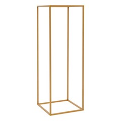 Gold 20 PCS Geometric Flower Stand For Wedding, Flower Stand 10.63*10.63*31.5in