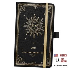 2027 Planner – 2027 Pocket Calendar/Planner, Jan. 2027 – Dec. 2027, BLACK1