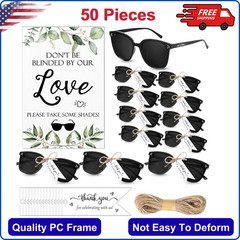 50 Pk Bridal Bachelorette Bridesmaids Wedding Party Item Favors Sunglasses Fresh