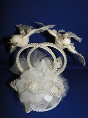 New Wilton Designer Series True Love Wedding Cake Top # 103-410