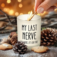 Birthday Gifts for Women Men, Husband Wife Gift 8 Oz, Frosted White