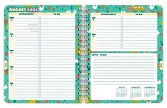 Good Vibes | 2027 6 x 7.75 Inch 18 Months Weekly Desk Planner | Foil Stamped …