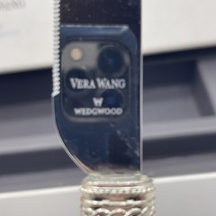 Vera Wang by Wedgwood «With Love» Cake Knife & Server Great Wedding Gift Black