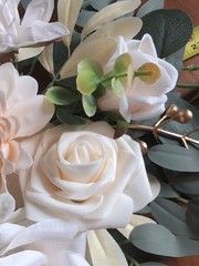 Set of 2 Artificial Flower Arch Arrangements Wedding Arch