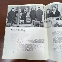 Vtg Wedding Planner Journal Epherma “Alter Bound” Bride Shower Gift 1950s Photos