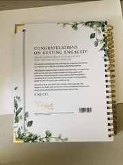 Wedding Planner Organizer Engagement Diary Gift Book Countdown Calendar