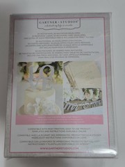 Gartner studios 50 Invitations and Envelopes Silver Design On 2 Corners New