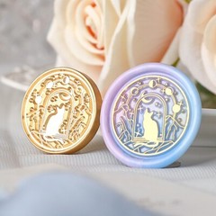 3cm Vintage Dreamcatcher Wax Seal Stamp Brass Head Replacement, Gold