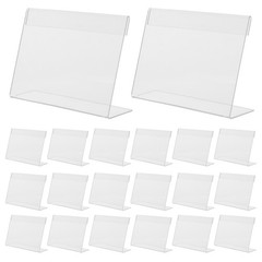 20 Pcs Price Display Card Tag Stands Displays for Prices Small Sign Holder