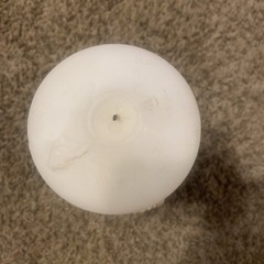 Pre-O White unity pillar candle “ This Day I Will Marry My Friend “/wedding/Rom