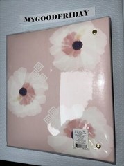 C.R. Gibson Elegant Pink 9 Section Three Ring Binder Wedding Planner 11 x 12″