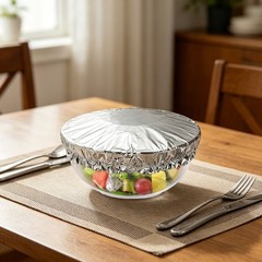 10Pcs Home Dining Food Container Aluminum Heat Retaining Cover Kitchen Food