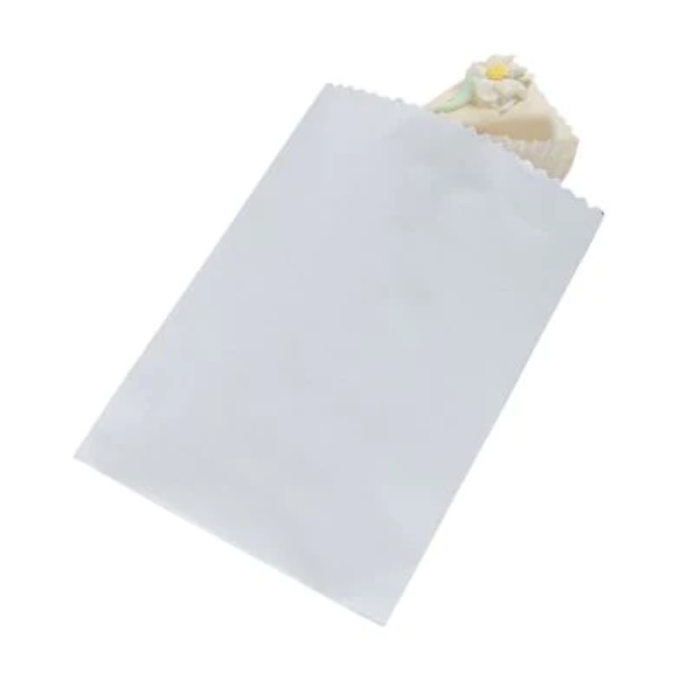 Wedding White Cake Bags – 25 count