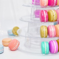 5-layer/9-layer Macarons Display Tower Plastic Macaron Tower Stand Cake Stand