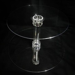 5 Tiers ACRYLIC Clear CAKE STAND Wedding Birthday Cupcake Display Cake Tower
