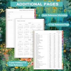 2027 Planner Weekly and Monthly, Jan. 2027 – Dec. 2027, 9″ x 11″ | A4 PLANNER