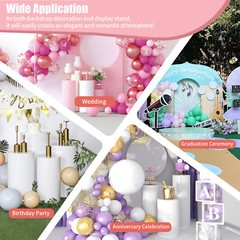 Flower Cylindrical Display Stands Display Rack Valentine’s Day Christmas Gift