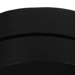 24Pcs Semi Circle Wood Place Card Stands Wedding Table Name Holders Black