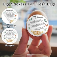 1000Pcs Fresh Farm Egg Packaging Set Include 500Pcs Market Egg Handling Stick…
