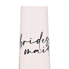 Bridesmaid Champagne Flute Glass Wedding Thank you Gift by Amore Boxed