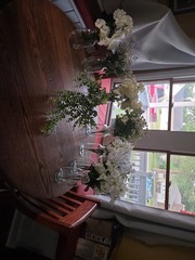 Variety of white Silk Flowers