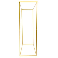 Rectangle Wedding Arch Backdrop Stand Metal Flower Balloon Frame Party Decor NEW