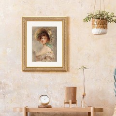 11×14 Picture Frame for 8×10 Photo with White Mat, HD Real Glass 11×14 Vintag…
