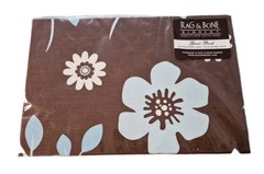 Rag &Bone Bindery Event Guest Book Brown Floral NWT