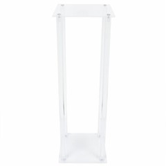 2x Acrylic Tabletop Vases Flowers Vase Column Stand Wedding Centerpieces Decor