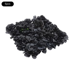 6Pcs Artificial Flower Wall Panels Backdrop Bouquet Wedding Party Background