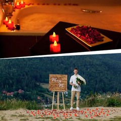 2000pcs Artificial Rose Petals with LED Tea Lights Kit for Special and Romant…