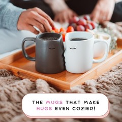 Occasionals Kissing Couple Mug Set, Wedding present for Couples 2025, Engagem…