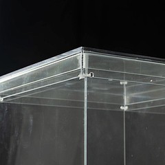 46″ x 12″ CLEAR Plexiglass Connector Plate for Rectangular Pedestal STANDS Party