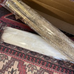 NEW Anthropologie 96 Piece Dried Nuetral Pampas Grass Boho Decor Flowers Reeds